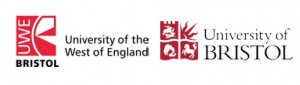 For universities - University of West of England and University of Bristol logos