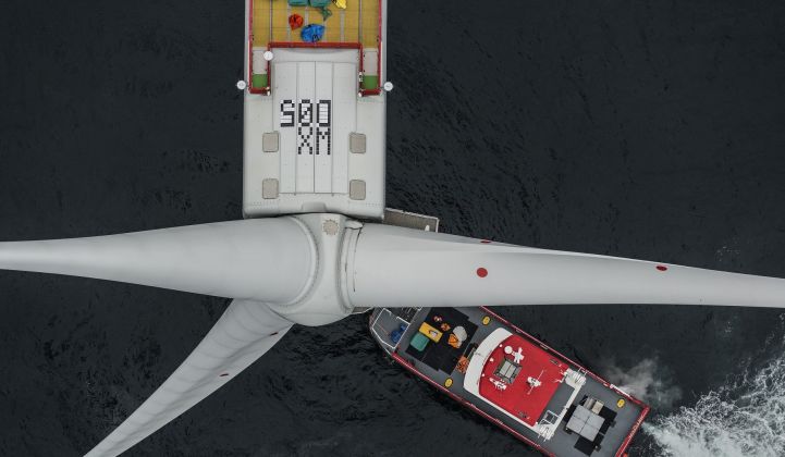 MHI Vestas is supplying Vineyard's first offshore project with turbines. (Credit: MHI Vestas)