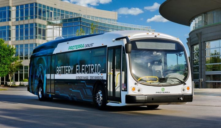 Proterra has expanded from making electric buses to providing batteries, drivetrains and charging stations to a widening range of heavy-duty electric vehicles. (Credit: Proterra)