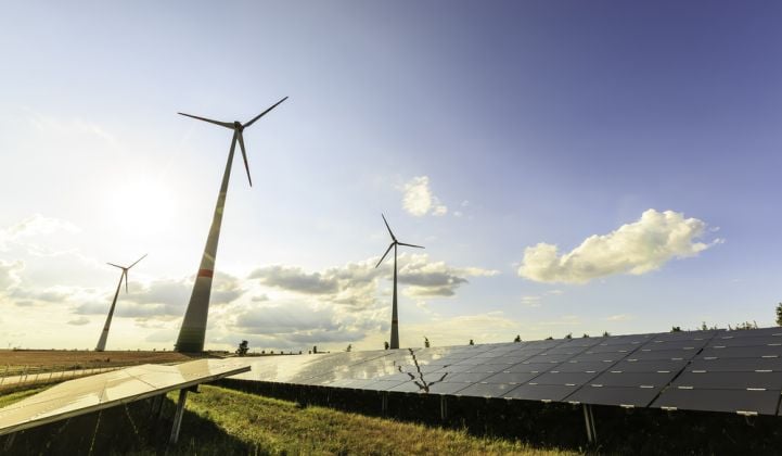 Among the proposed changes: up to 97 percent of electricity from renewable sources by 2050.