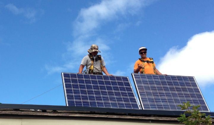 Solar permits on Oahu are down 34 percent year-over-year.